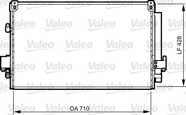 Airco condensor Valeo 814262