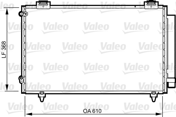 Airco condensor Valeo 814263