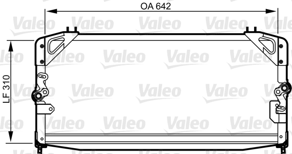 Airco condensor Valeo 814279