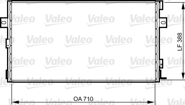 Airco condensor Valeo 814290