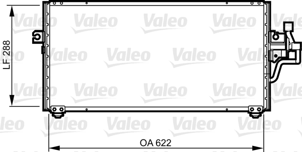 Airco condensor Valeo 814303