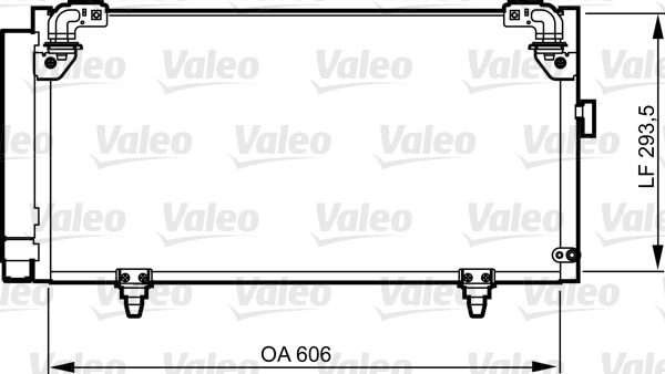 Airco condensor Valeo 814314