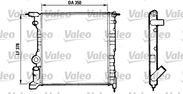 Radiateur Valeo 816656