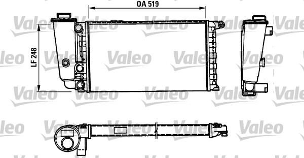 Radiateur Valeo 816707