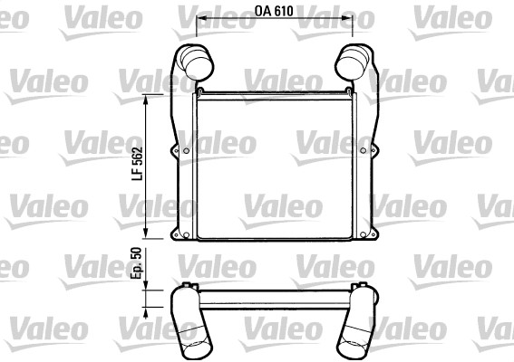 Interkoeler Valeo 816793