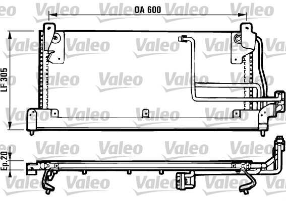 Airco condensor Valeo 816902