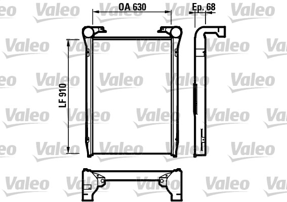 Interkoeler Valeo 816979