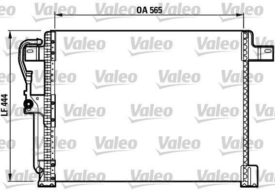 Airco condensor Valeo 817023