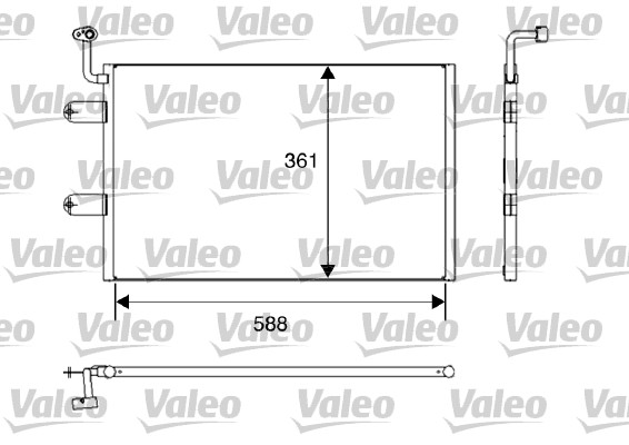 Airco condensor Valeo 817245