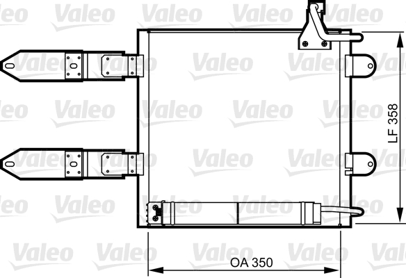 Airco condensor Valeo 817247