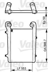 Interkoeler Valeo 817369