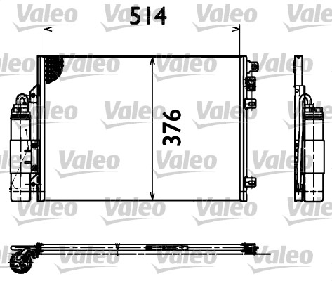 Airco condensor Valeo 817428