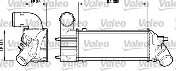 Interkoeler Valeo 817437