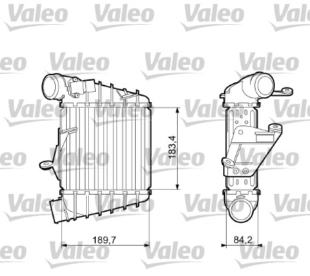 Interkoeler Valeo 817556