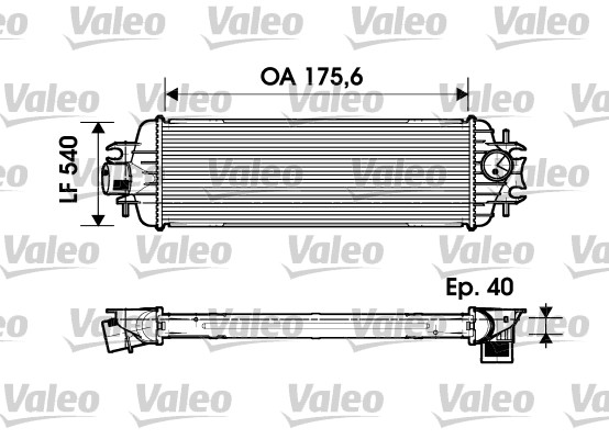 Interkoeler Valeo 817636