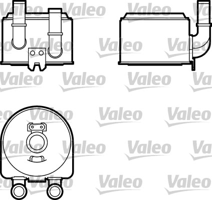 Oliekoeler motorolie Valeo 817643