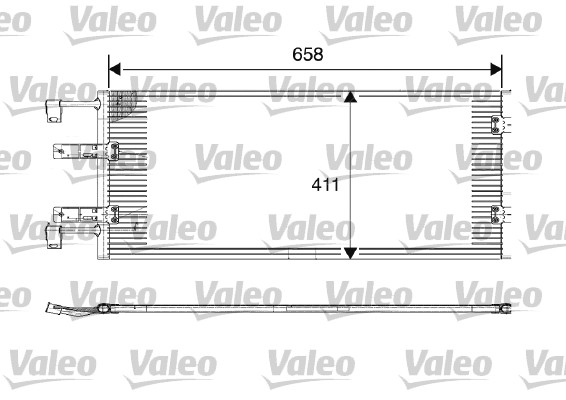 Airco condensor Valeo 817645