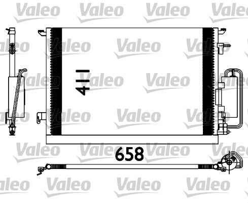 Airco condensor Valeo 817647