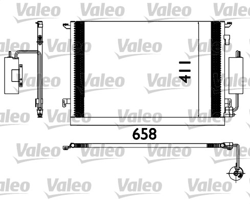 Airco condensor Valeo 817648