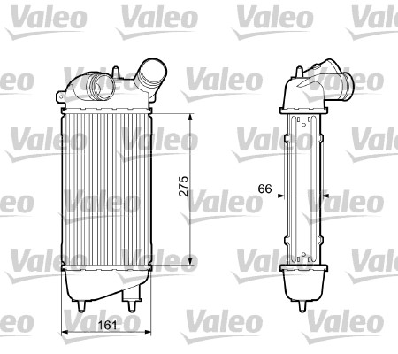 Interkoeler Valeo 817651