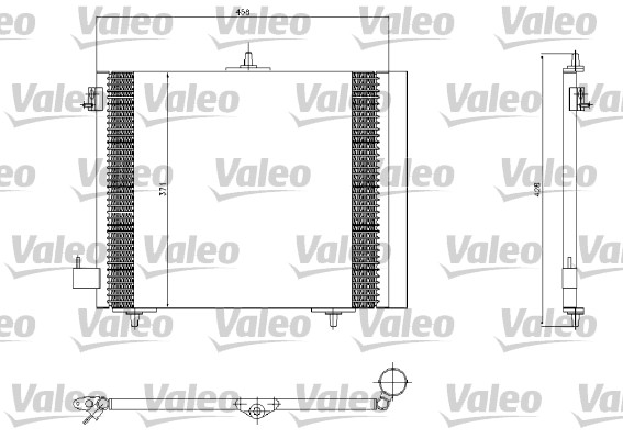 Airco condensor Valeo 817663