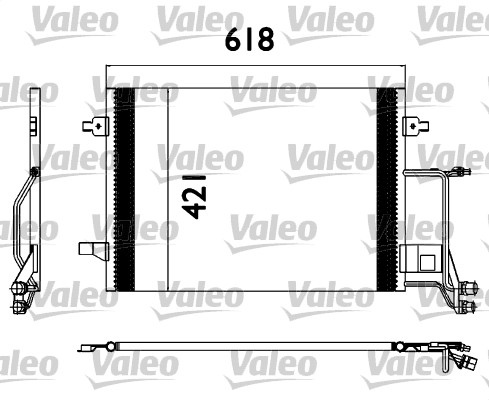 Airco condensor Valeo 817666