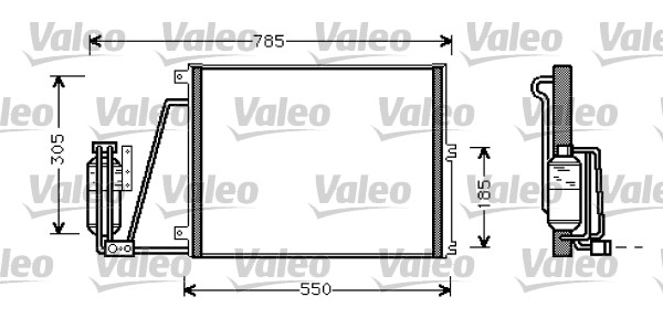 Airco condensor Valeo 817670