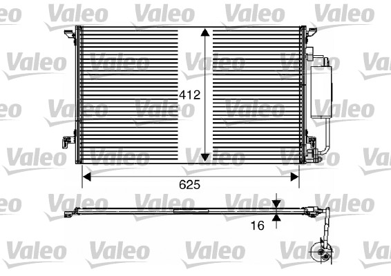 Airco condensor Valeo 817711