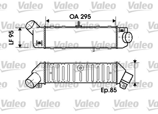 Interkoeler Valeo 817767