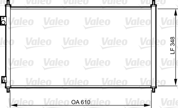 Airco condensor Valeo 817780