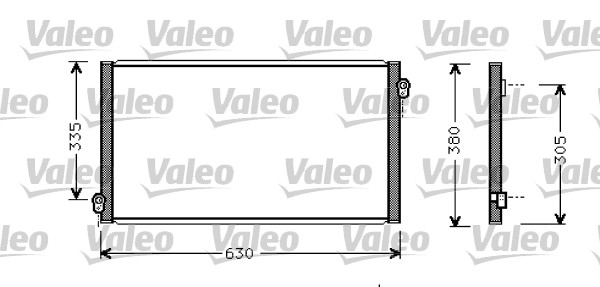 Airco condensor Valeo 817783