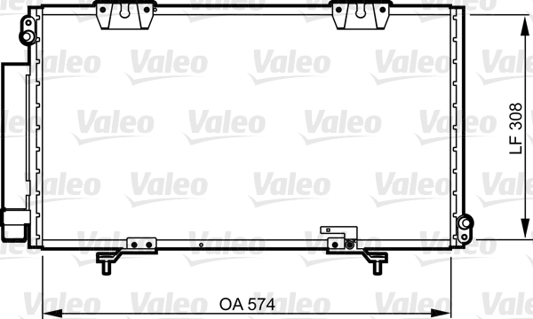 Airco condensor Valeo 817803