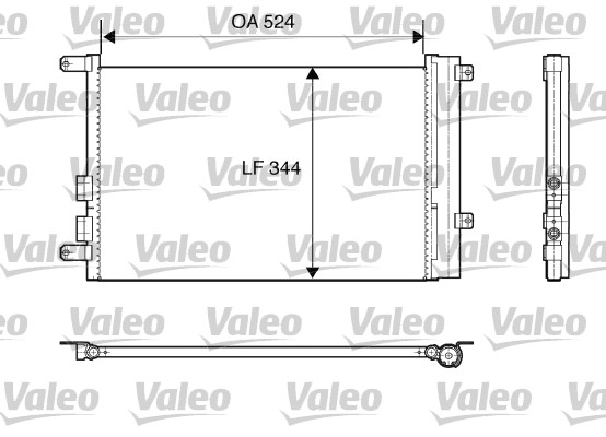 Airco condensor Valeo 817818