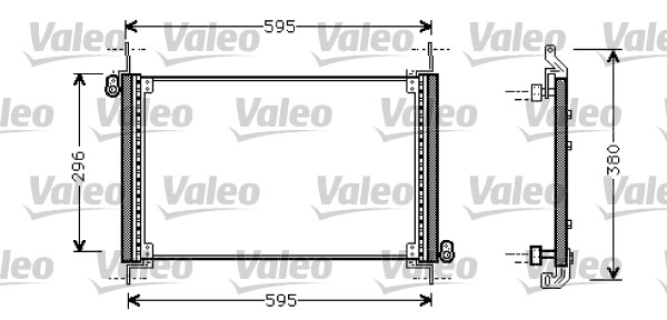 Airco condensor Valeo 818009