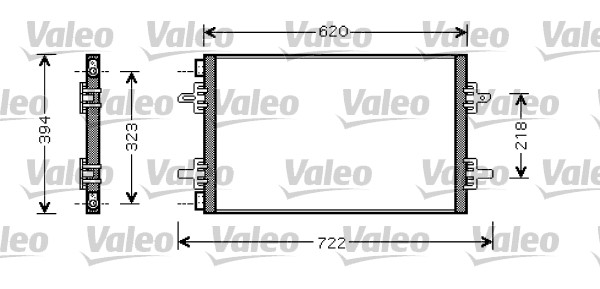 Airco condensor Valeo 818027