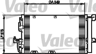 Airco condensor Valeo 818047