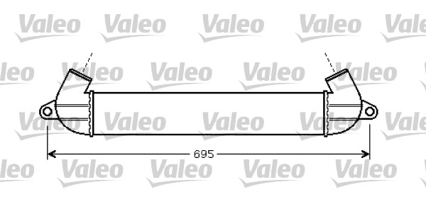 Interkoeler Valeo 818712