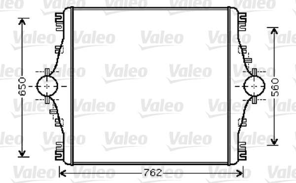 Interkoeler Valeo 818751