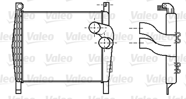 Interkoeler Valeo 818755