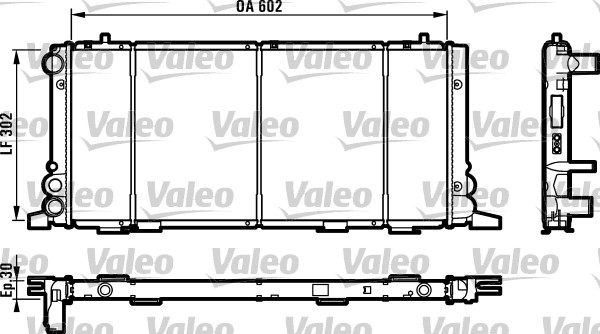 Radiateur Valeo 819260