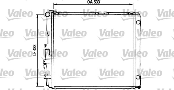 Radiateur Valeo 819377