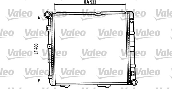 Radiateur Valeo 819387