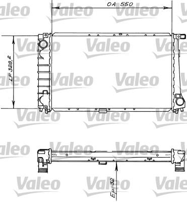 Radiateur Valeo 819414