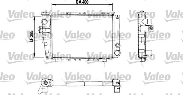 Radiateur Valeo 883282