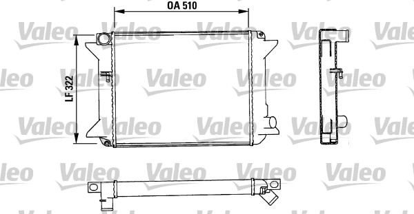 Radiateur Valeo 883715