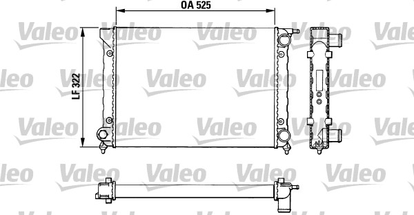 Radiateur Valeo 883727