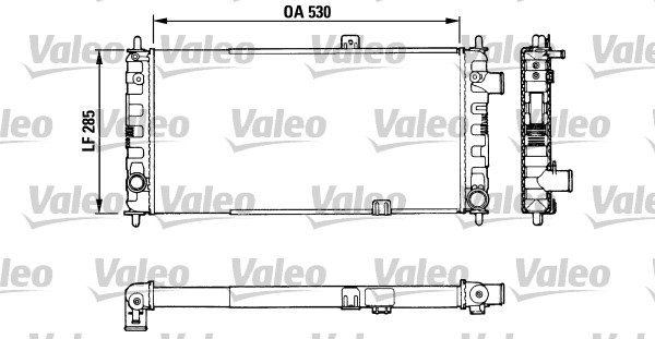 Radiateur Valeo 883751