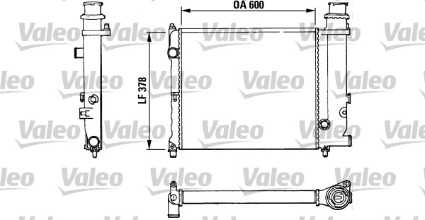 Radiateur Valeo 883773