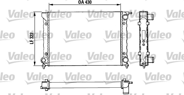 Radiateur Valeo 883820