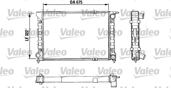 Radiateur Valeo 883849